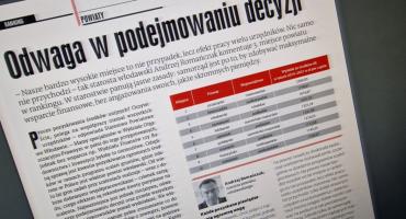 Powiat na trzecim miejscu w kraju. Pismo samorządowe oceniło powiaty, miasta i gminy